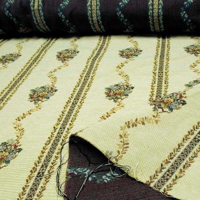 Misto cotone in stile rustico - avorio Alt.300 cm