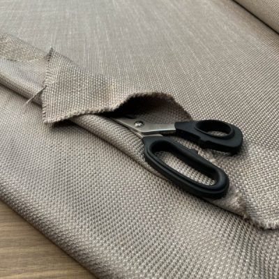 Tessuto da arredamento casa premium tortora chiaro 1