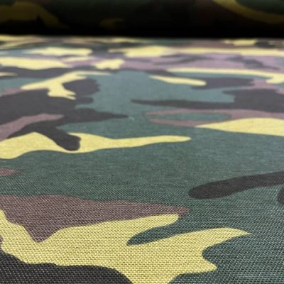 Tessuto militare in cotone panama 2