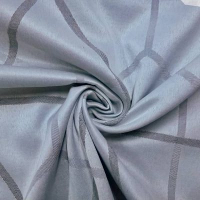 Tessuto da arredamento misto cotone motivo geometrico triangoli 5