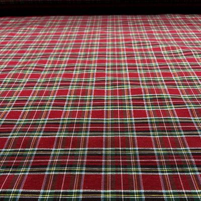 tartan natalizio lurex tovagliato 4