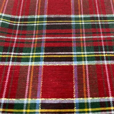 tartan natalizio lurex tovagliato 6