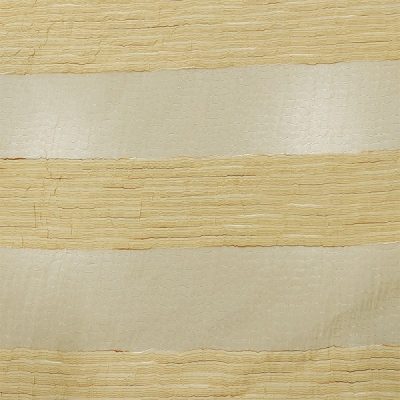 Tessuto organza a righe coup&egrave; oro bianco e oro 3