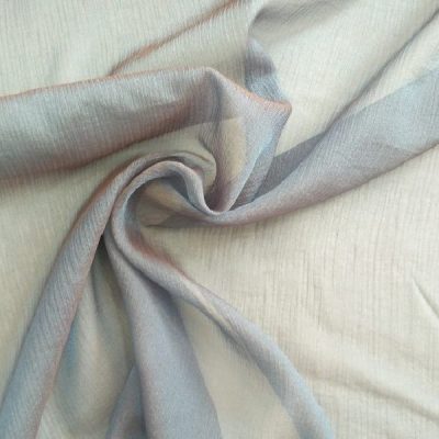 Organza con goffrata azzurro verde 5