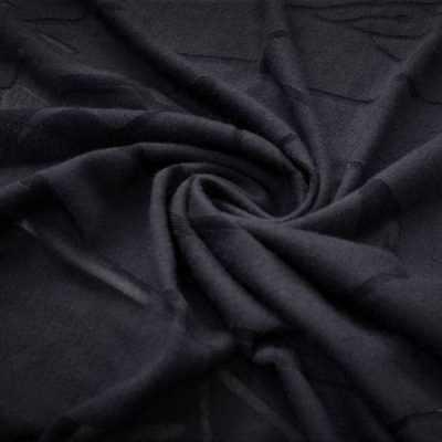 Tessuto misto cotone e viscosa natura notturna Alt.140cm