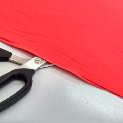 Cotone in tinta unita rosa 2