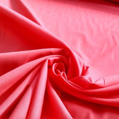 Cotone in tinta unita rosa 1