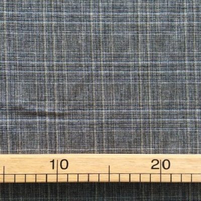 Bielastico misto cotone in stile scozzese - grigio Alt.145cm