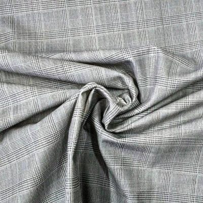 Cotone in stile scozzese - grigio Alt.150cm