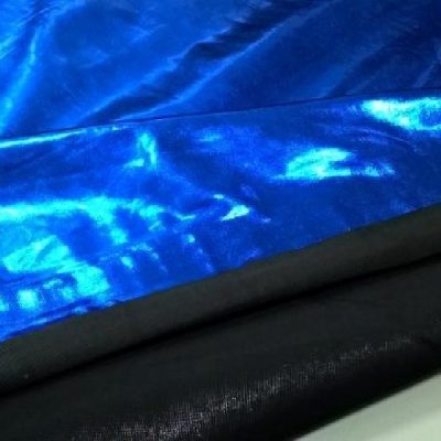 Lycra metallizzata blu fucsia 2