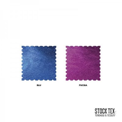 Lycra metallizzata blu fucsia 1