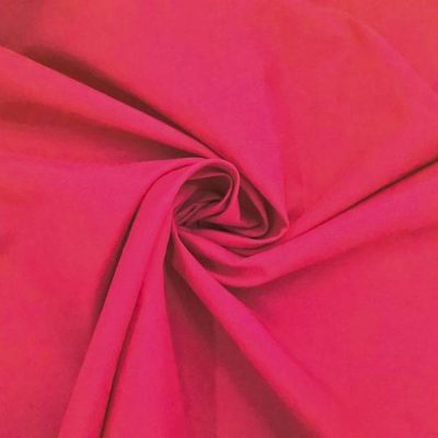 tessuto per abiti in puro cotone rosso 5