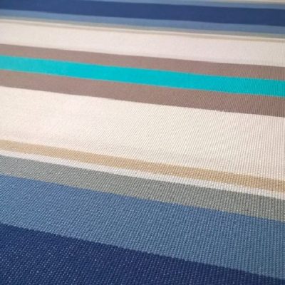tessuto in dralon da esterno resistente motivo a righe al metro 1