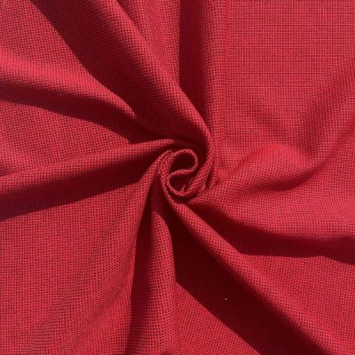 Arredo e rivestimento a trama bicolore rosso e nero 3