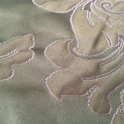 Saum Viebahn motivo damascato 9