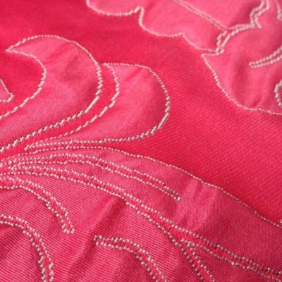 Saum Viebahn motivo damascato 8