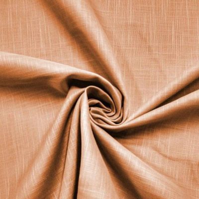 Tendaggi effetto lino rustico arancione tramonto 2