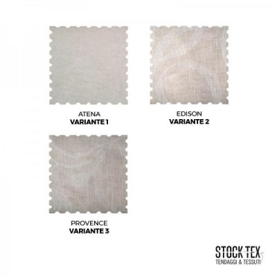 Galleria varianti tessuto per tende in puro lino tinta unita e fantasia