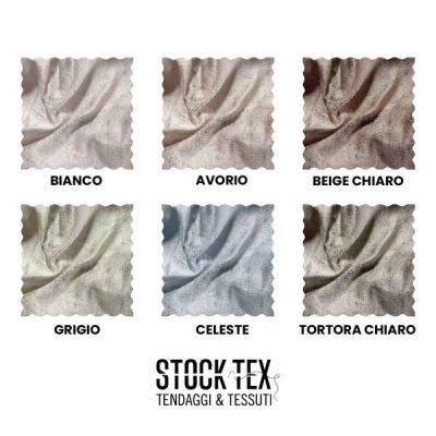 Tessuto per tende Capricci effetto cemento - 6 varianti colore