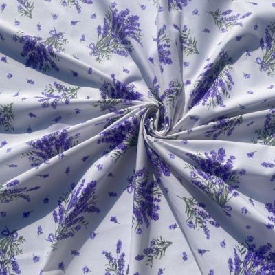 Tessuto resinato idrorepellente fantasia floreale multiuso per tovagliato 4