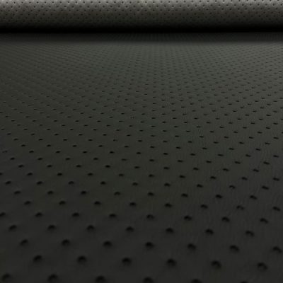 Ecopelle forata nera 1