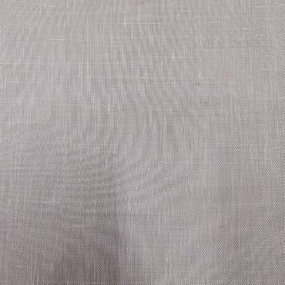 Tessuto per tende in puro lino firmato gamma grigio tortora 6