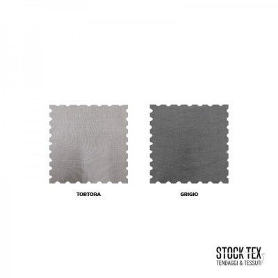 Tessuto per tende in puro lino firmato gamma grigio tortora 1
