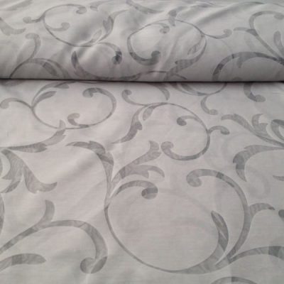 Tessuto tendaggio motivo floreale damascato 5