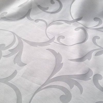 Tessuto tendaggio motivo floreale damascato 1