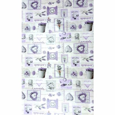 Tovaglia salvatavolo fantasia glicine 3