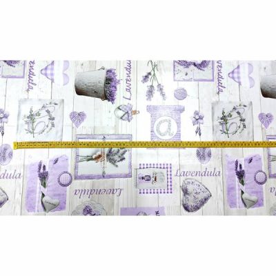 Tovaglia salvatavolo fantasia glicine 2