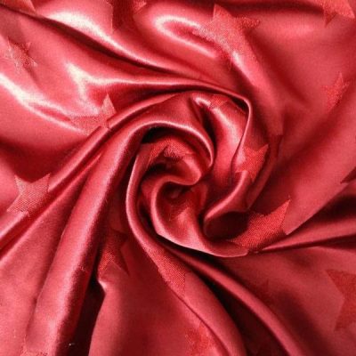 Tessuto lucido natalizio vellutato 5