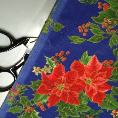 Tovagliato natalizio stelle di natale 4