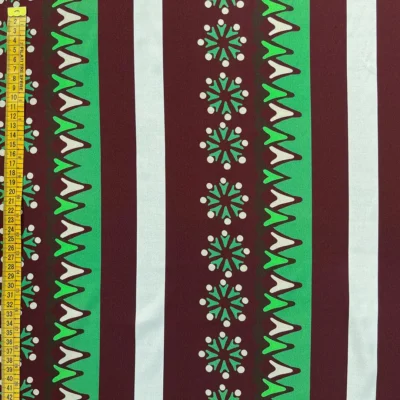 Crepe di pura seta Alta Moda MADE in ITALY - fantasia geometrica 2