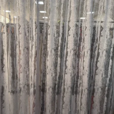 Tessuto per tende in devor&egrave; astratto firmato capricci 2