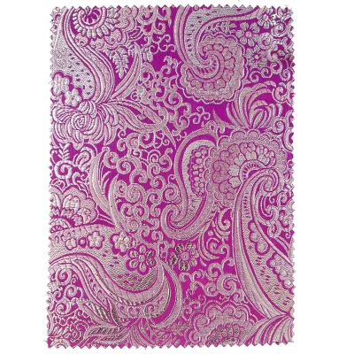 Tessuto per rievocazioni e spettacoli metallizzato variante viola 2