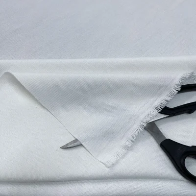 tessuto panama coprente ignifugo C1 bianco ottico (1)