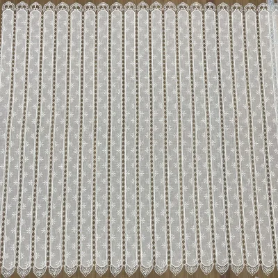 tessuto per tende a vetro a moduli floreale romantico (2