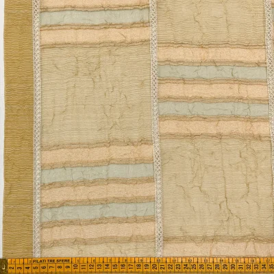 tessuto per tende a vetro fantasia a righe e quadri orlato a giorno (4)