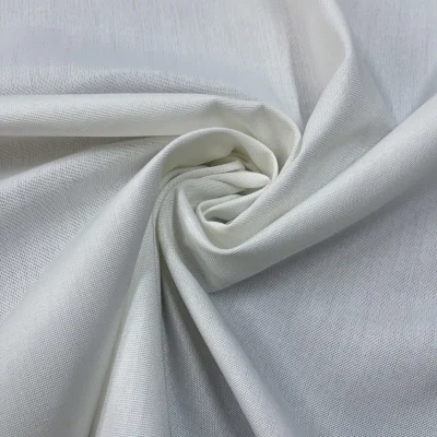 tessuto per tende panama coprente ignifugo C1 al metro bianco (2)