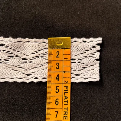 balza in pizzo bianco naturale altezza 4 cm al metro (4)