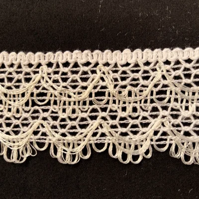 frangia di pizzo altezza 5 cm bianco naturale al metro (3)