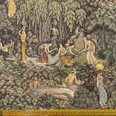 tessuto fantasia tradizionale asiatica mistica puro cotone altezza doppia (1)