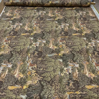 tessuto fantasia tradizionale asiatica mistica puro cotone altezza doppia (10)