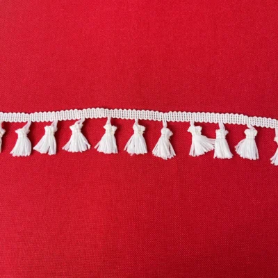 Frangia morbida color bianco naturale 1