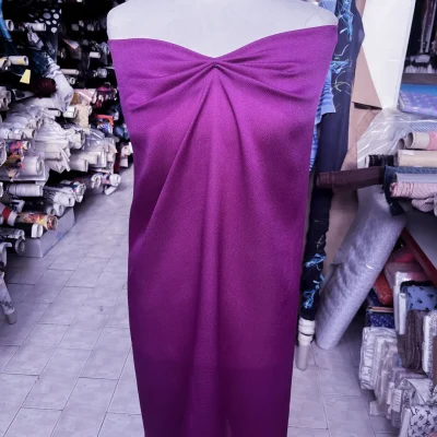 Pura Seta alta moda mdae in italy porpora ciclamino 8