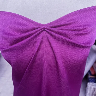 Pura Seta alta moda mdae in italy porpora ciclamino 9