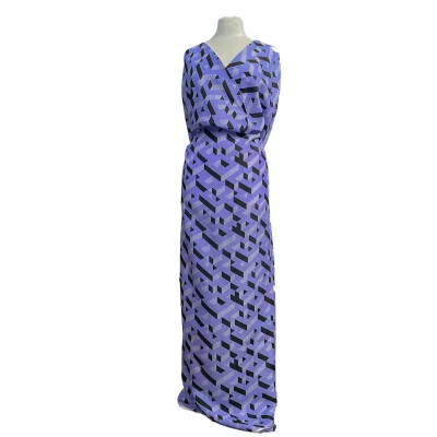 Raso di seta d'Alta Moda MADE in ITALY fantasia geometrica 8