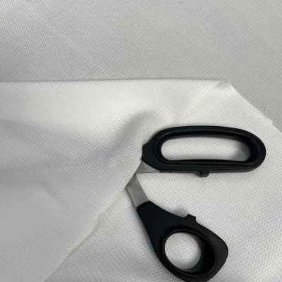 Raso di seta tinta unita bianco naturale 1