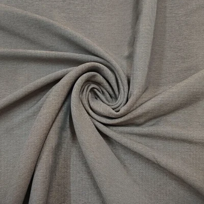 Tessuto per tende ignifugo oscurante - grigio tortora m&eacute;lange Alt.300